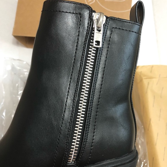 NWT Urban Outfitters Zip-Up boot black (8) - Picture 12 of 14